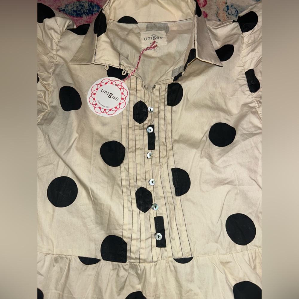 Umgee Polka Dot Ruffle Romper - Picture 3 of 6